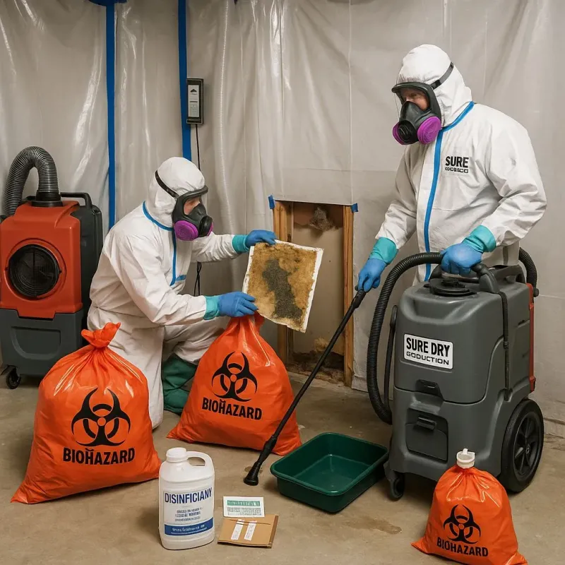 Contaminated Water Handling Protocols process in Luray, VA